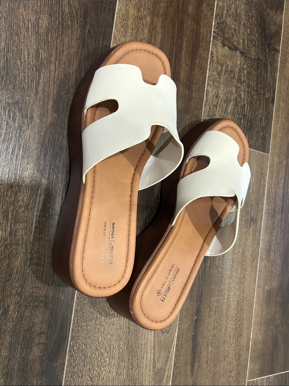 Calm it spring platform sandals
